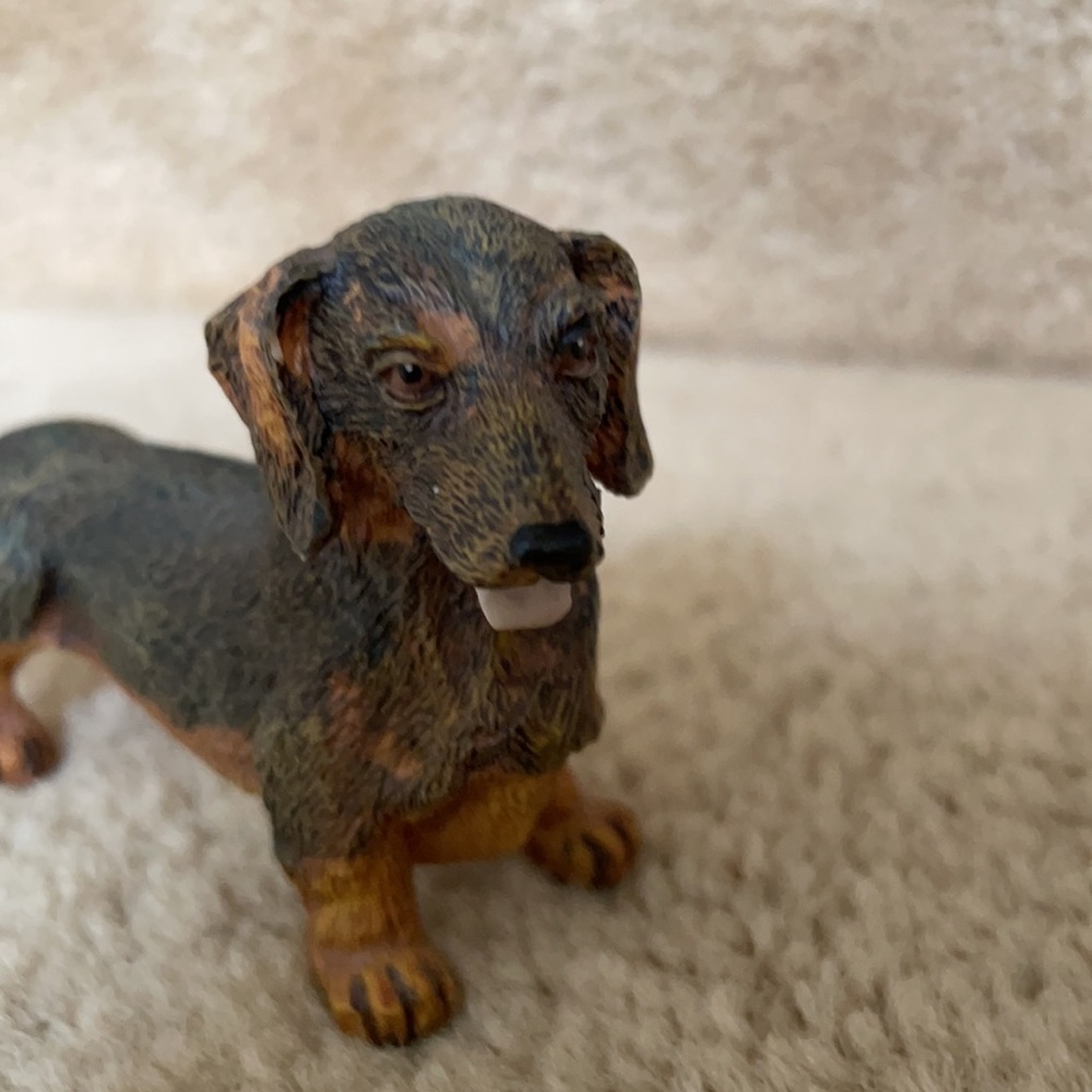 Dachshund resin figurine - Picture 2 of 8
